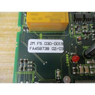 KEB 2M.F5.030-0019 Circuit Board 2M.F5.030-001A - Used