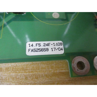 KEB 14.F5.24E-1409 Circuit Board 13.F5.04E-1408 - Used