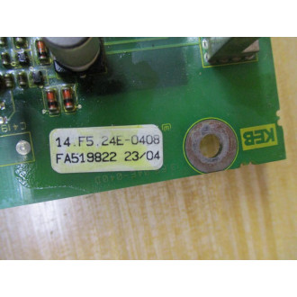 KEB 14.F5-24E-0408 Circuit Board 14F524E0408 - Used