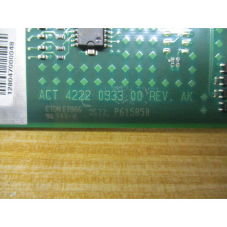 Atlas Copco AC4222093980 Circuit Board CC3000 - Used