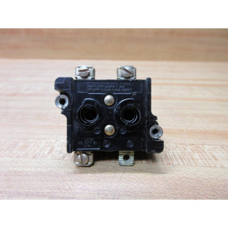 Cutler Hammer 10250T Eaton Contact Block 4 N.O. - Used