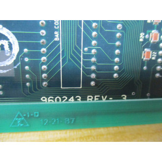 Allen Bradley 119525 Circuit Board Rev.04 - Used