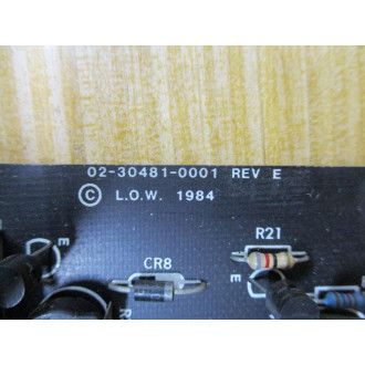 Allen Bradley 02-30481-0001 Circuit Board 02304810001 - Used