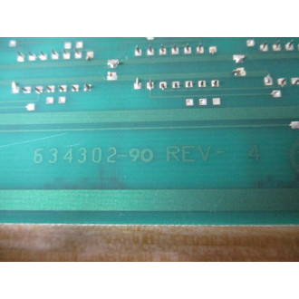 Allen Bradley 634302-90 Circuit Board 634302 Rev. 4 - Used
