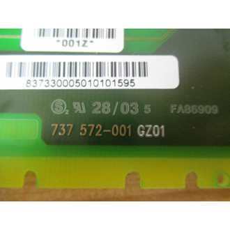 737 572-001 Circuit Board 737572001 - Used