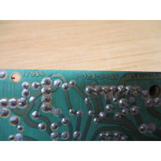1-029-0455 Circuit Board 17954 - Used