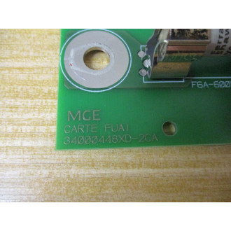 MGE 3400044900 Circuit Board FAUI - Used