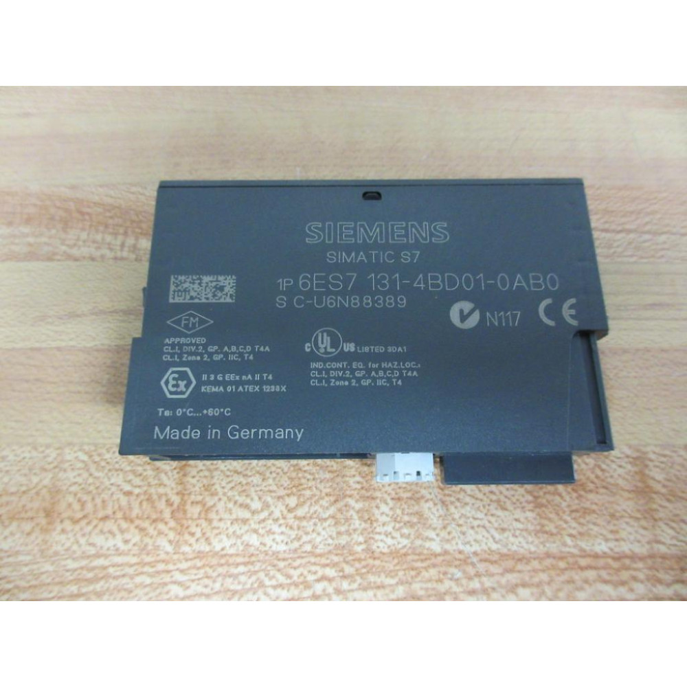 Siemens 6ES7 131-4BD01-0AB0 PLC Machine Control 6ES71314BD010AB0 - New No Box