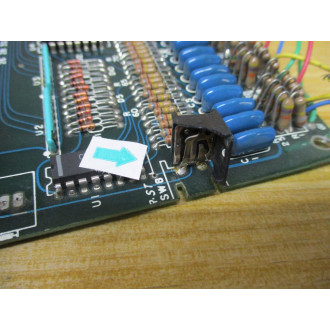 Solid State Devices 2C0103P000 Circuit Board 2D0050A Damaged Button - Parts Only