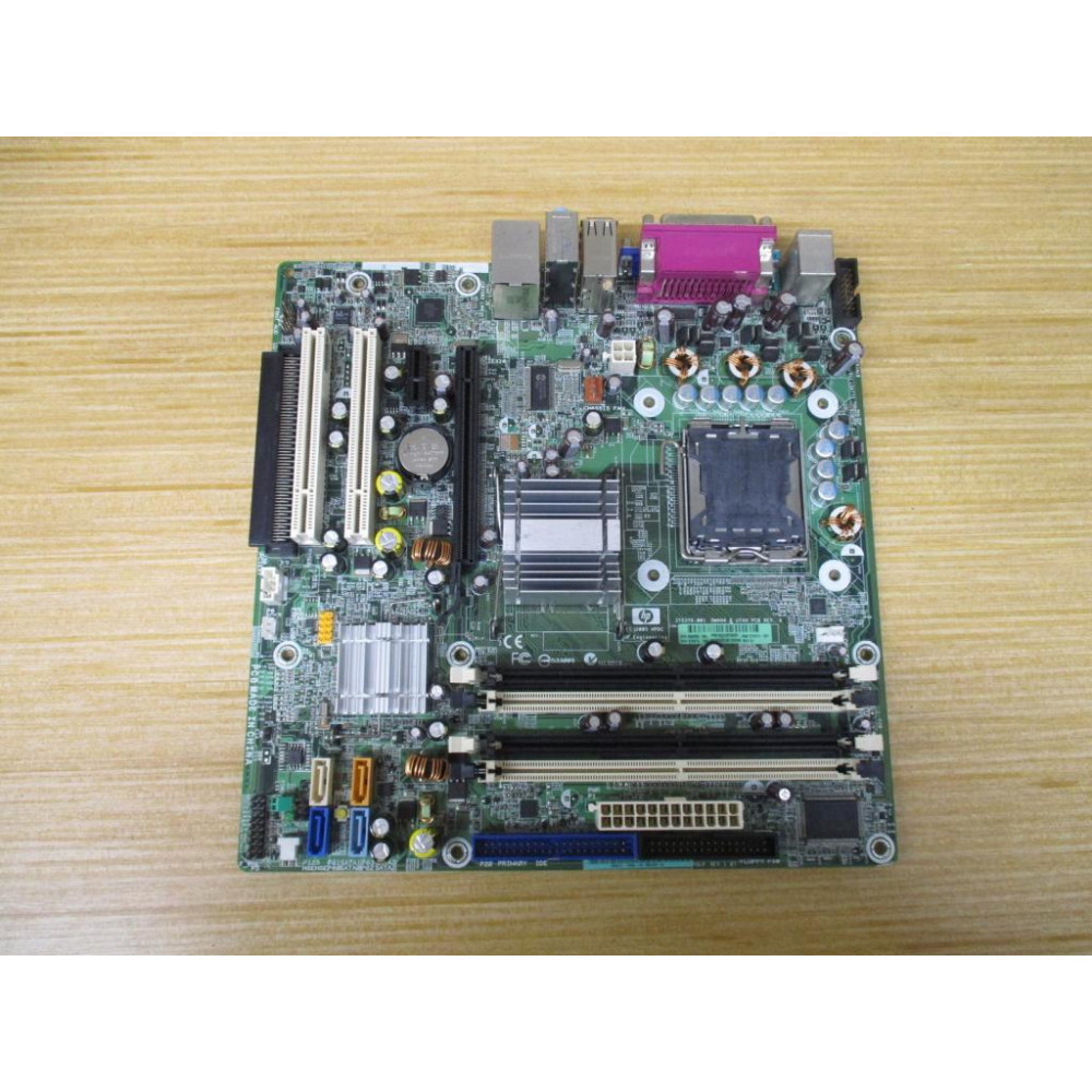 HP 375376-001 Tower Desktop Motherboard DC7600 Damaged Circuits - Parts Only