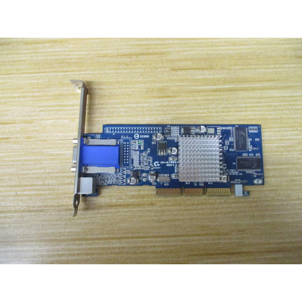 Gigabyte GV-R7064T Graphics Card GVR7064T Damaged Circuits - Parts Only