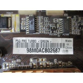 Asus P5Q Pro Turbo Intel Motherboard Chipped Corner - Parts Only