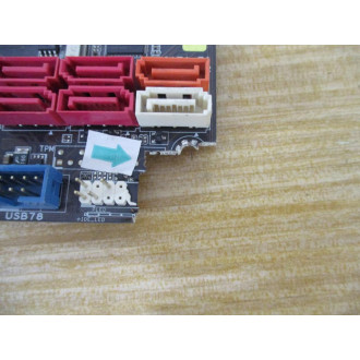 Asus P5Q Pro Turbo Intel Motherboard Chipped Corner - Parts Only