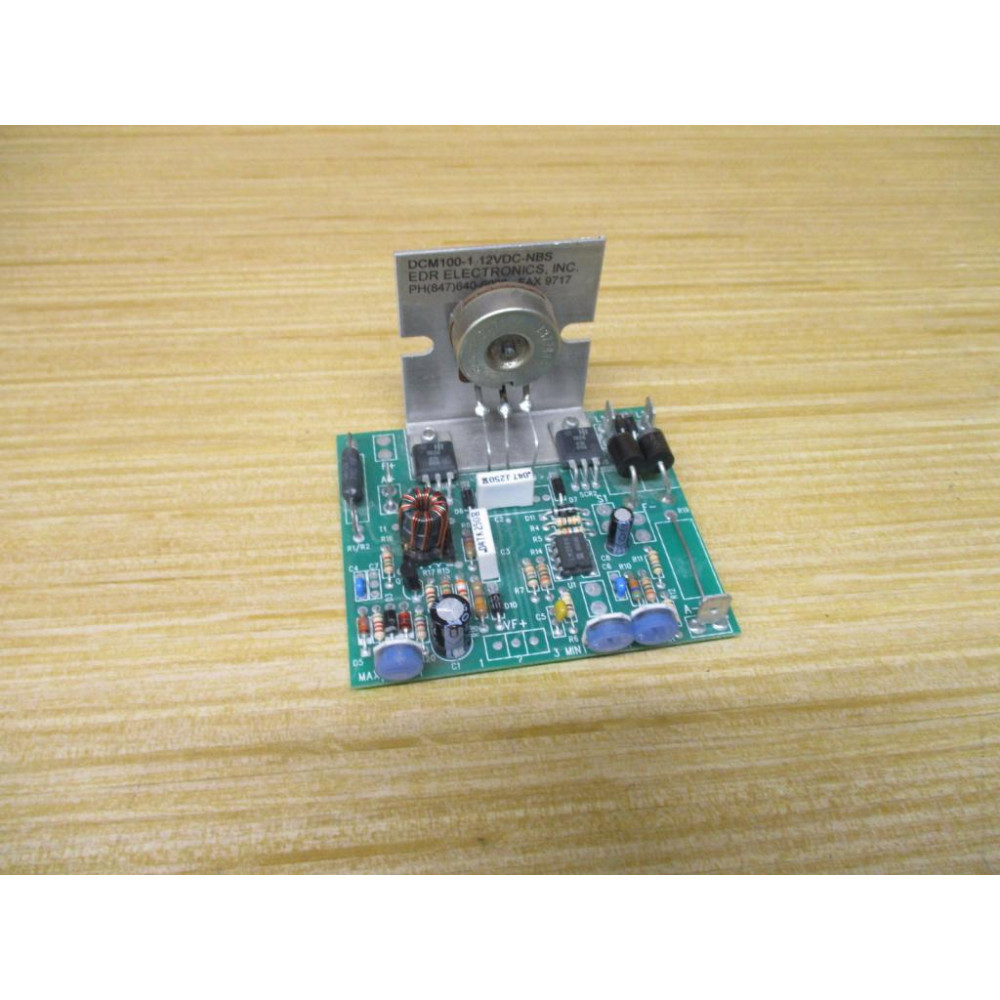 EDR DCM100-1-12VDC-NBS DC Motor Speed Control DCM100 - Used
