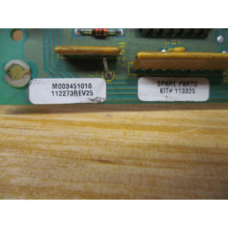 Allen Bradley 112273 PCB Assy Control - Parts Only