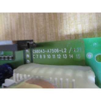 Siemens C98043-A7506-L2L21 Circuit Board C98040-A7506-P2-2 W Heatsink - Parts Only