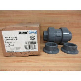 Chemtrol 1RLK6 Check Valve U51BC V 2"