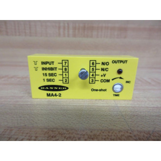 Banner MA4-2 Logic Module MA42 Without Relay Socket - New No Box