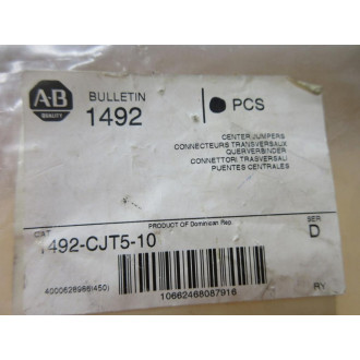 Allen Bradley 1492-CJT5-10 Jumper Bars 1492CJT510 (Pack of 14) - New No Box