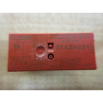Schrack RT424024-24V DC Relay RT424024-24VDC - Used