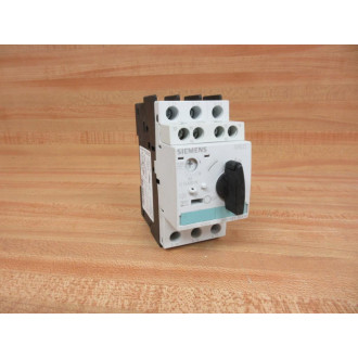 Siemens 3RV1021-1KA10 9-12.5A Circuit Breaker 3RV10211KA10 With 3RV1901-1F Auxiliary Contact - Used
