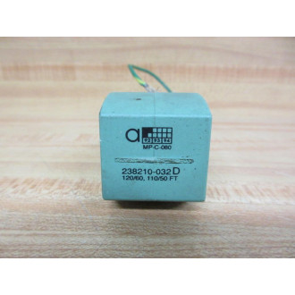 Asco 238210-032D Valve Coil MP-C-080 - Used