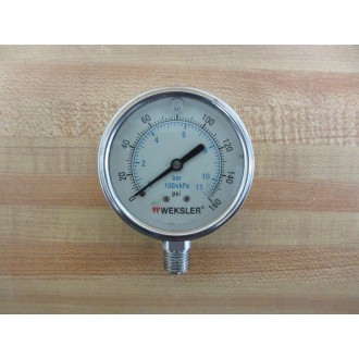 Weksler UA25D4L Pressure Gauge (Pack of 2) - Used