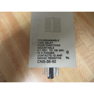 Tyco CNS-35-92 Potter & Bromfield Relay CNS3592 8 Ranges 240VAC - Used