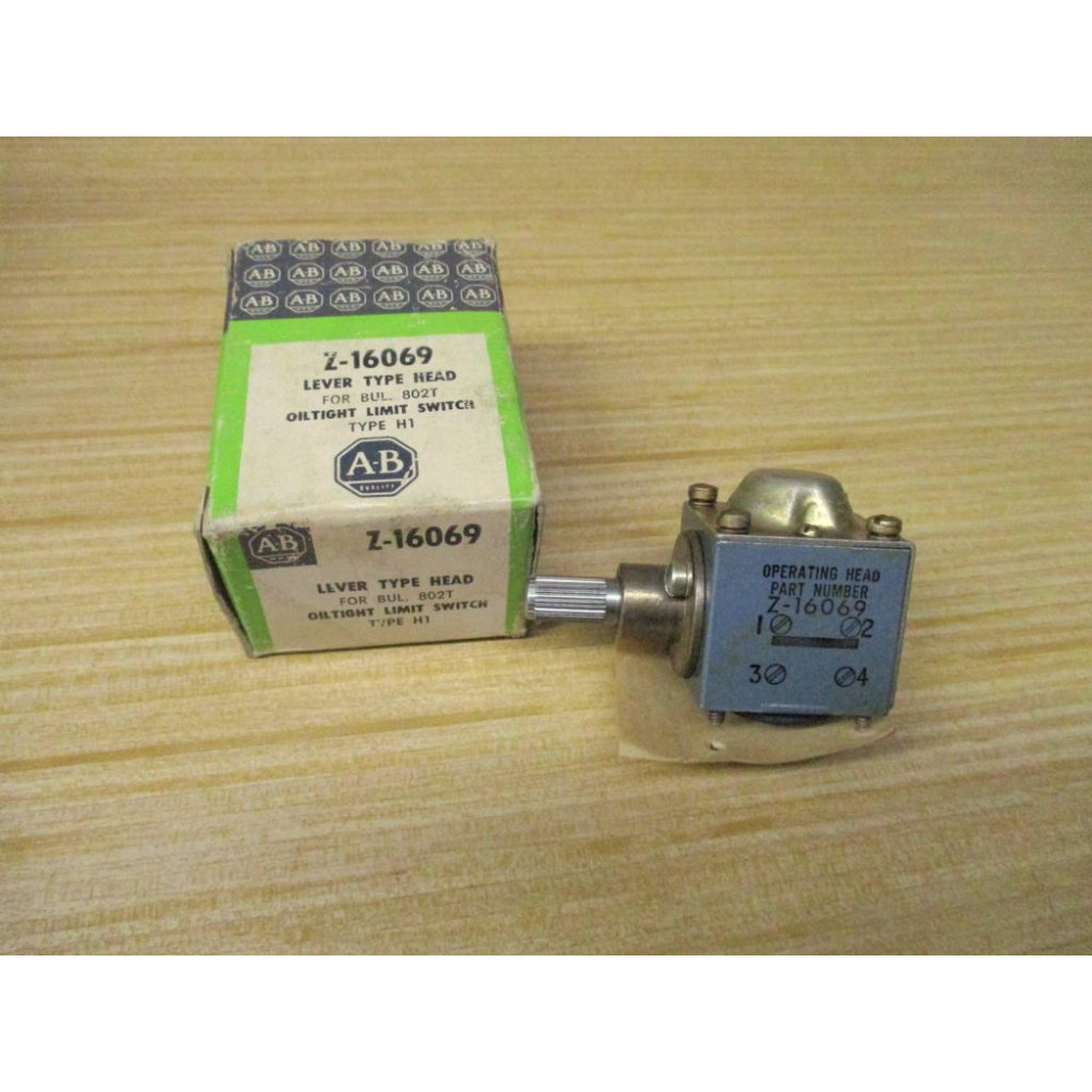 Allen Bradley Z-16069 Operating Head 802T-Z16069