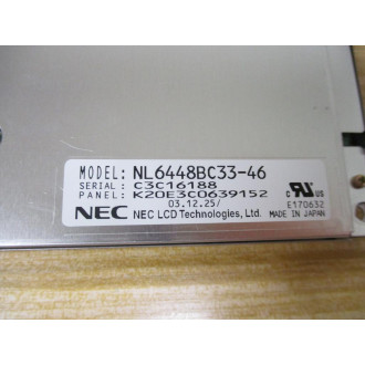 NEC NL6448BC33-46 LCD Display NL6448BC3346 - New No Box