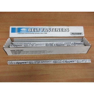 Flexco UX1SPS12 Clipper 316 SS Lacing 16569 Item Code 01184 430SS (Pack of 12)
