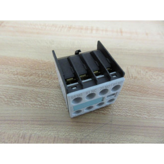 Siemens 3RH1911-1FA31 Auxiliary Switch Block 3RH19111FA31 - Used