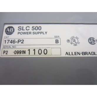 Allen Bradley 1746-P2 Power Supply 1746P2 Series B - Used