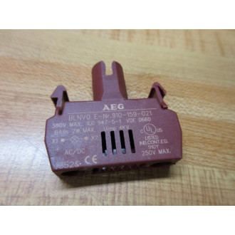 AEG 910-159-021 Auxillary Contact Lampholder BLNV0