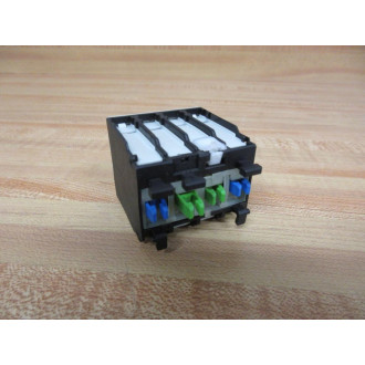Siemens 3RH1921-1HA22-3AA1 Contact Block 3RH19211HA223AA1 - Used