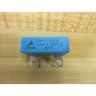 EPCOS B32656-S7224-K504 Capacitor 0.22uf B32656S7224K504 (Pack of 6) - Used