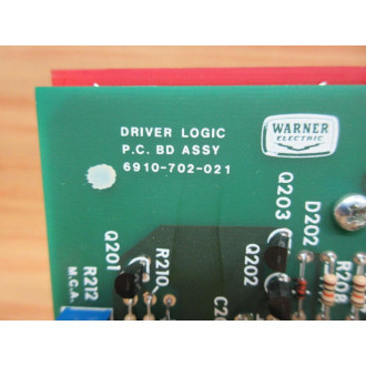 Warner Electric TCS-210 Dancer Tension Control Unit TCS210 No Knobs - Used