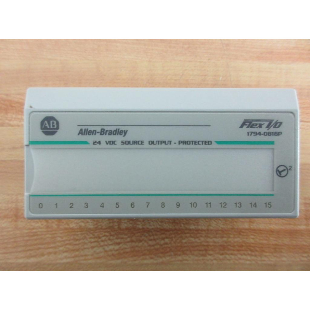 Allen Bradley 1794-OB16P IO Output Module 1794-0B16P PN:96268276 - Used