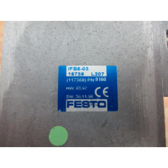 Festo IFB8-03 PLC Module IFB803 - Used