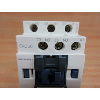 Telemecanique CAD-50G7 Control Relay 20490 - Used