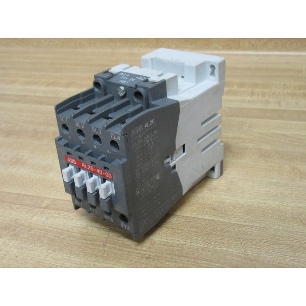 ABB AL26-40-00 Contactor AL26-40-00-81 WO Din Rail - Used