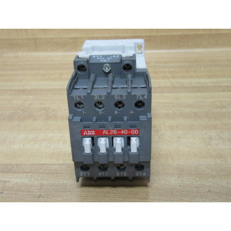 ABB AL26-40-00 Contactor AL26-40-00-81 WO Din Rail - Used