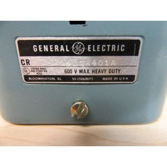 General Electric CR2940NA401A Switch Enclosure - New No Box