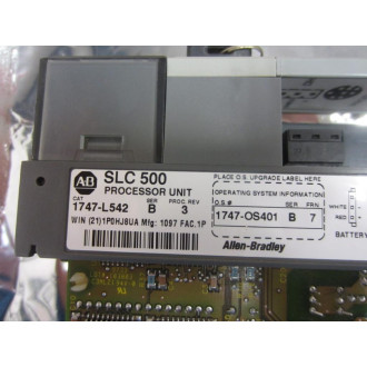Allen Bradley 1747-L542 SLC 504 CPU 1747L542 Ser.B WKey - Used