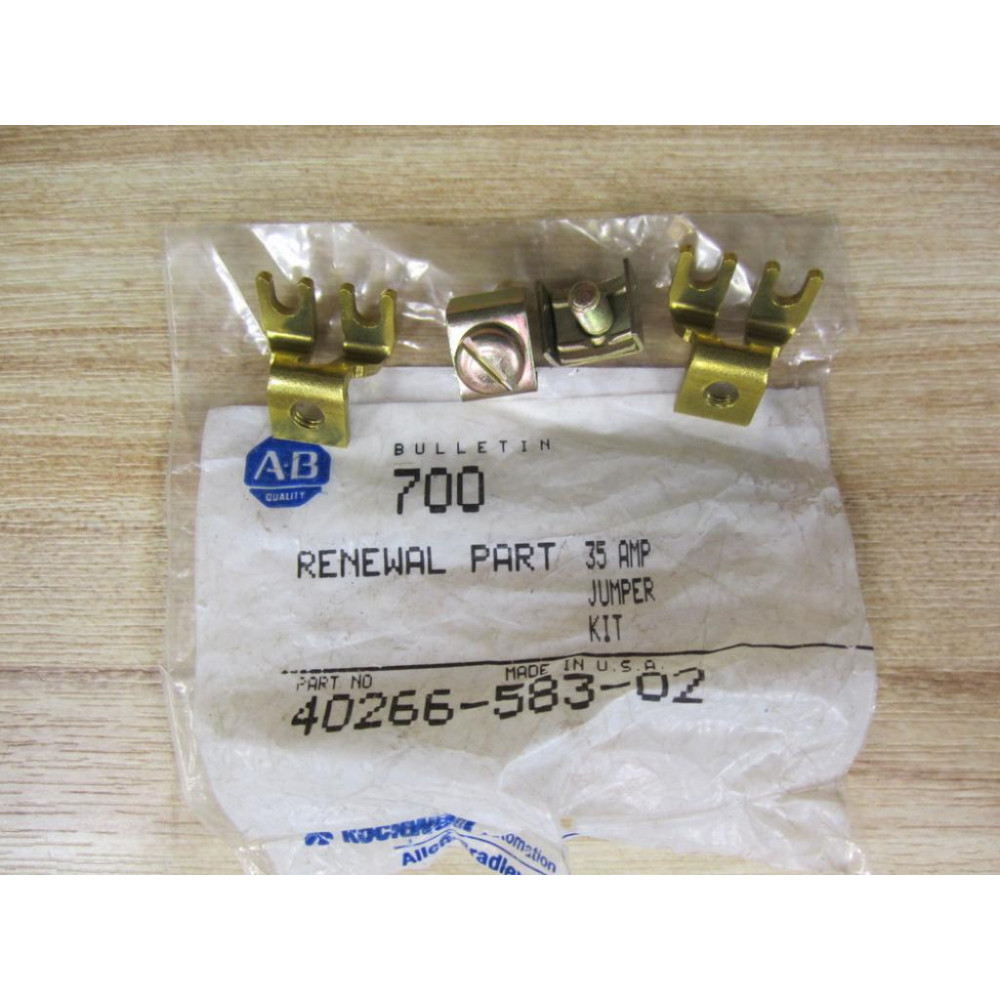 Allen Bradley 40266-583-02 Jumper Kit 35 Amp 4026658302