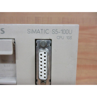Siemens 6ES5 103-8MA02 CPU Module 6ES51038MA02 - Used