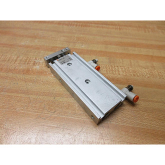 SMC CXSM10-50 Guided Cylinder CXSM1050 WFittings - Used