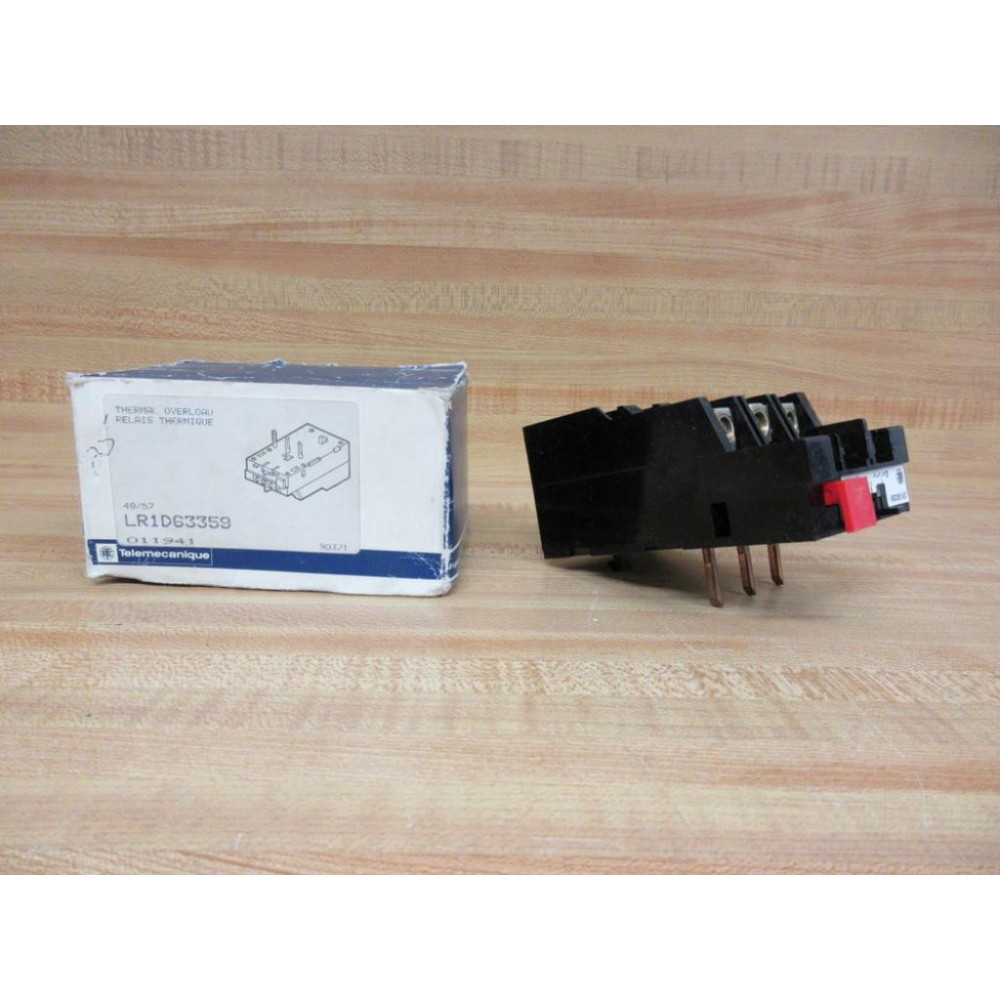Telemecanique LR1-D63359 Overload Relay LR1D63359