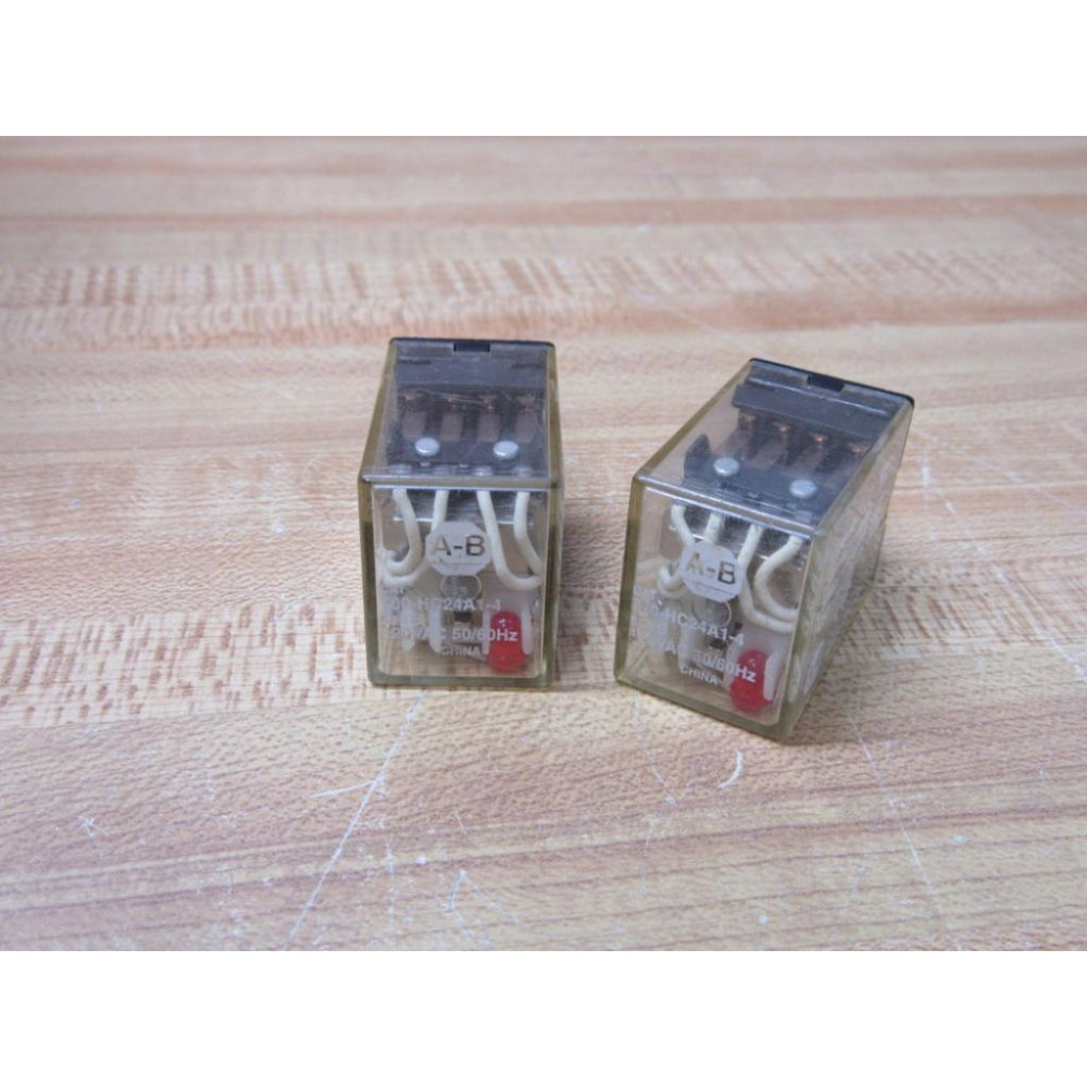 Allen Bradley 700-HC24A1-4 120V AC Relay 700-HC24A1-4 120VAC Series B (Pack of 2) - New No Box