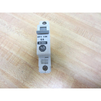 Allen Bradley 1492-CB1H060 Breaker 1492CB1H060 6A Series B (Pack of 6) - Used